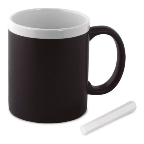 Chalk mug 300 ml white | Without Branding | not available | not available