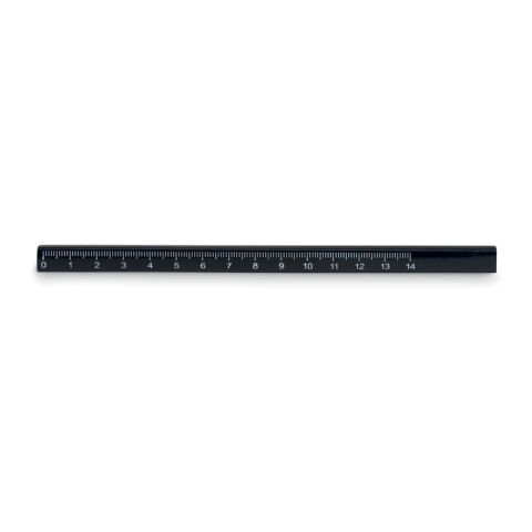 Carpenters pencil with ruler black | Without Branding | not available | not available