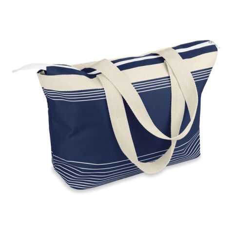 Beach bag combi 600D/canvas blue | Without Branding | not available | not available | not available