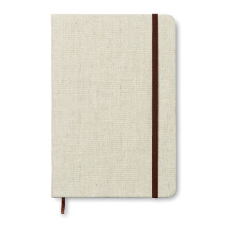 A5 canvas notebook beige | Without Branding | not available | not available | not available