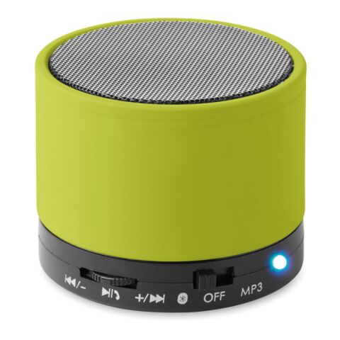 Round wireless speaker lime | No Branding | not available | not available