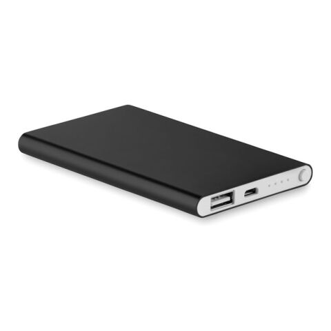 Flat power bank 4000 mAh black | Without Branding | not available | not available