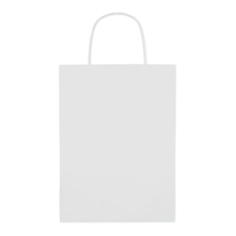 Gift paper bag medium 150 gr/m² white | Without Branding | not available | not available | not available