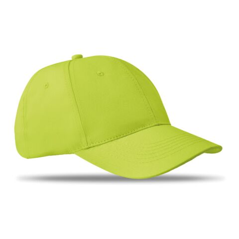 6 panels baseball cap lime | No Branding | not available | not available | not available