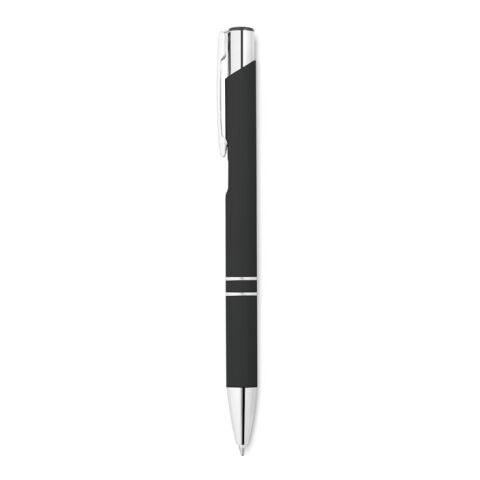 Ball pen in rubberised finish black | Without Branding | not available | not available