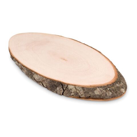 Oval board with bark wood | Without Branding | not available | not available
