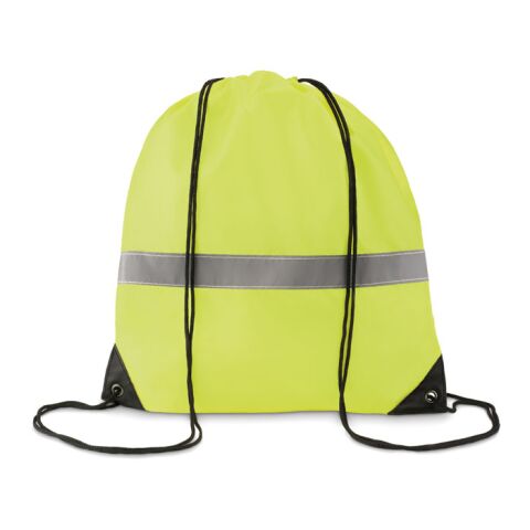 Drawstring reflective stripe neon yellow | Without Branding | not available | not available | not available