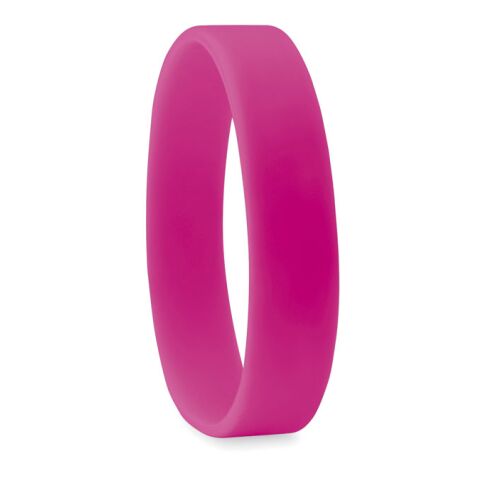 Silicone wristband fuchsia | No Branding | not available | not available