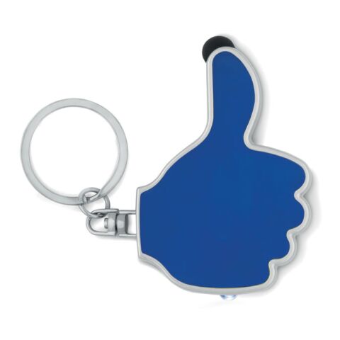 Thumbs up led light w/key ring royal blue | Without Branding | not available | not available | not available
