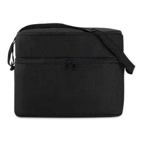 Cooler bag with 2 compartments black | Without Branding | not available | not available | not available