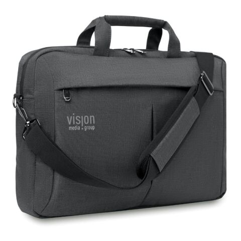 Laptop bag in 360d polyester grey | No Branding | not available | not available | not available