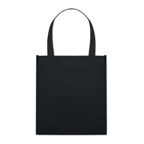 80gr/m² nonwoven shopping bag short handles black | Without Branding | not available | not available | not available