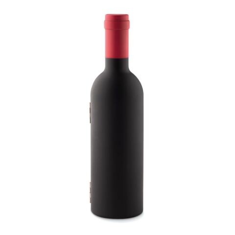 Bottle shape wine set black | Without Branding | not available | not available