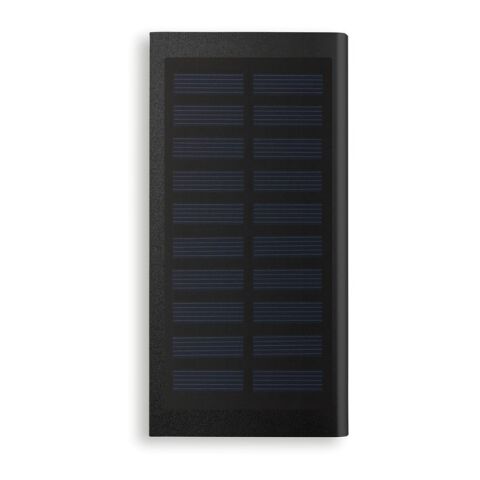 Solar power bank 8000 mAh black | Without Branding | not available | not available