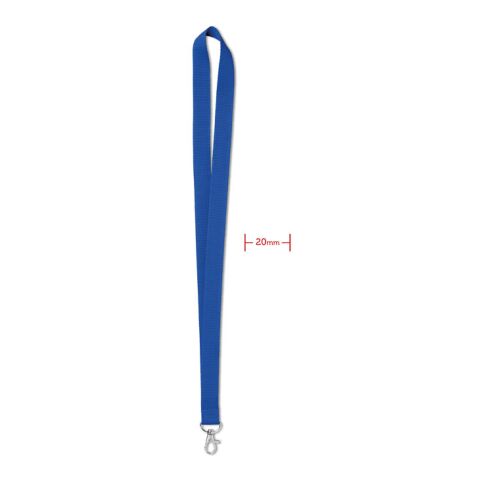 Lanyard 20 mm royal blue | No Branding | not available | not available | not available