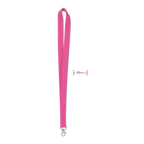 Lanyard 20 mm fuchsia | No Branding | not available | not available | not available