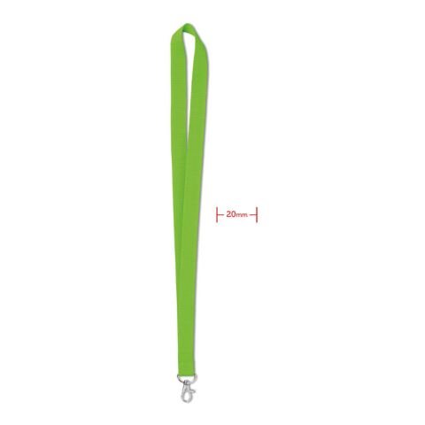 Lanyard 20 mm lime | No Branding | not available | not available | not available