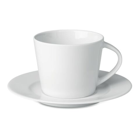 Cappuccino cup and saucer white | Without Branding | not available | not available