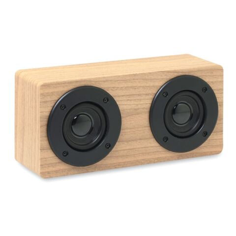 Wireless speaker 2x3W 400 mAh wood | Without Branding | not available | not available | not available