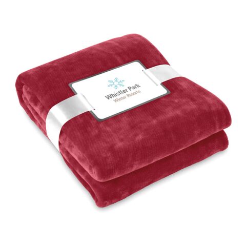 Blanket flannel Burgundy | No Branding | not available | not available | not available