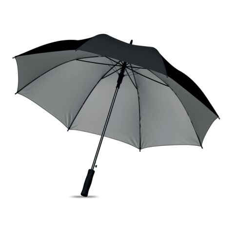 27-inch umbrella with silver coating black | Without Branding | not available | not available | not available