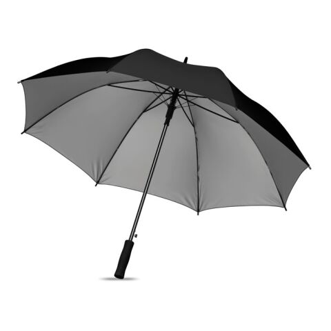 27-inch umbrella with silver coating black | Without Branding | not available | not available | not available