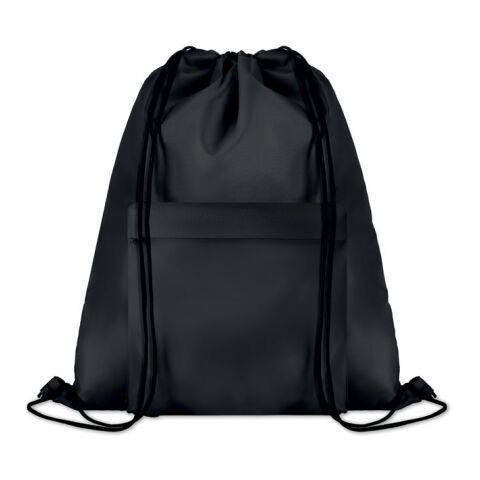 210D Polyester drawstring bag black | Without Branding | not available | not available | not available