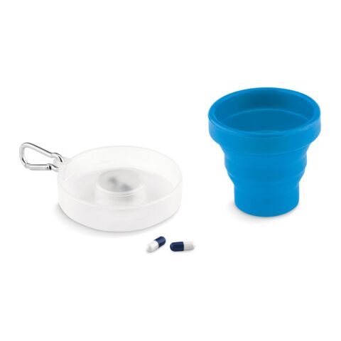 Silicone foldable cup blue | Without Branding | not available | not available | not available