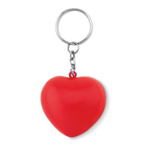 Key ring with PU heart red | Without Branding | not available | not available
