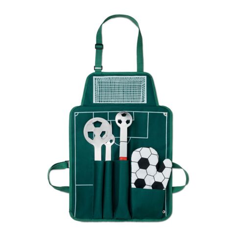 Football BBQ set green | Without Branding | not available | not available | not available