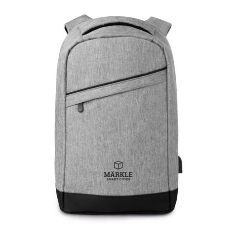 2 tone backpack incl USB plug