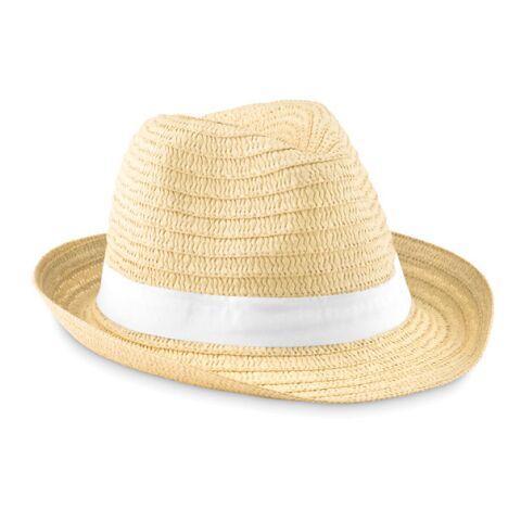 Paper straw hat white | Without Branding | not available | not available | not available