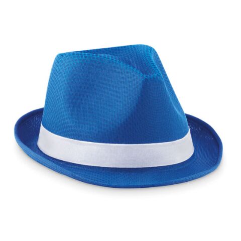 Coloured polyester hat royal blue | No Branding | not available | not available | not available