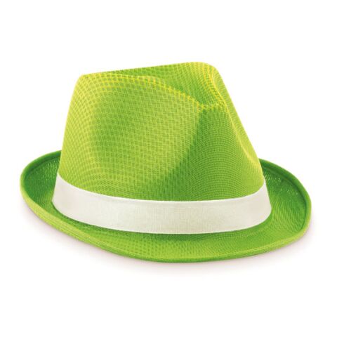 Coloured polyester hat lime | No Branding | not available | not available | not available