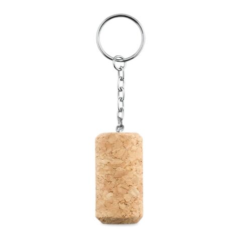 Wine cork key ring