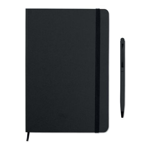 A5 notebook with stylus 72 lined black | Without Branding | not available | not available