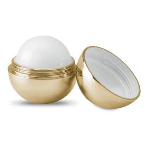 Round lip balm UV finish
