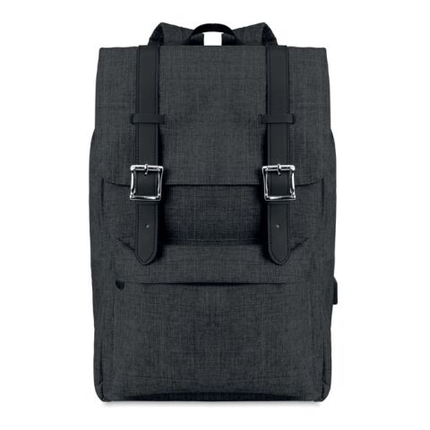 Backpack in 600D polyester black | Without Branding | not available | not available | not available