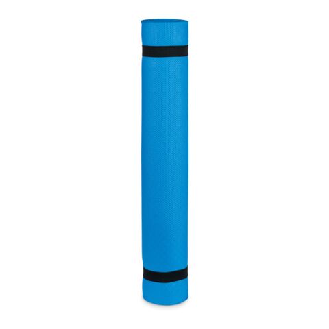 Yoga mat EVA 4.0 mm with pouch blue | Without Branding | not available | not available | not available