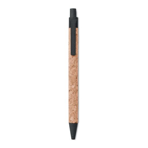 Cork/ Wheat Straw/ABS ball pen black | Without Branding | not available | not available