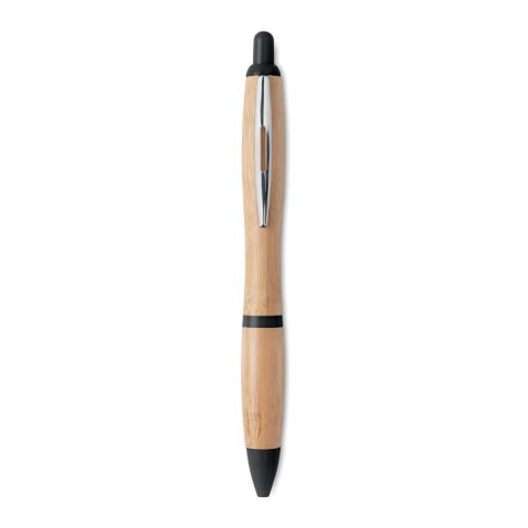 Ball pen in ABS and bamboo black | Without Branding | not available | not available