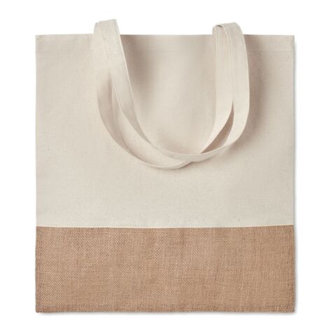 Twill cotton shopping bag 160gr/m² beige | Without Branding | not available | not available | not available