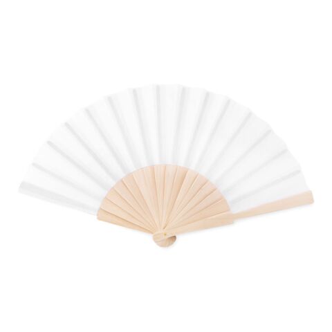 Manual hand fan in wood