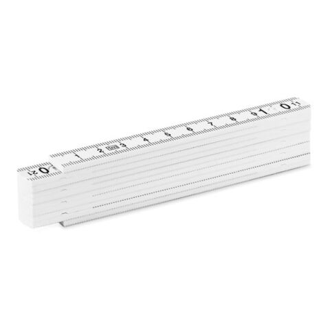 Folding ruler 1m white | Without Branding | not available | not available