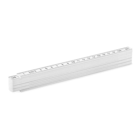 Folding ruler 2m white | Without Branding | not available | not available