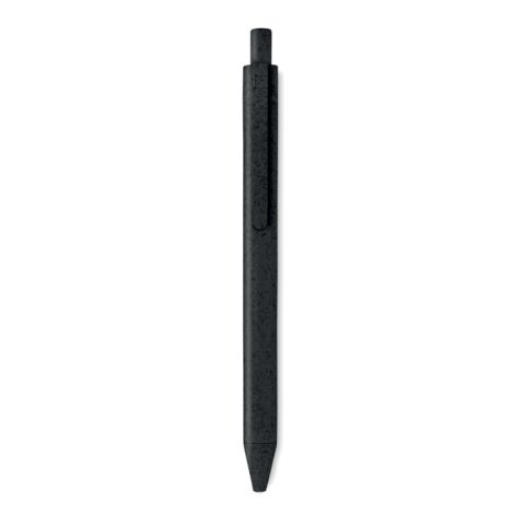 Wheat straw click pen black | Without Branding | not available | not available