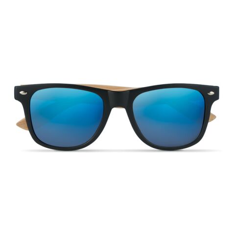 Sunglasses with bamboo arms and PC frame