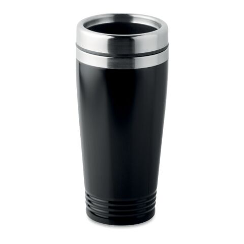 Double wall travel cup black | Without Branding | not available | not available | not available