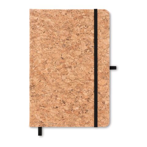 A5 cork notebook 96 lined pages with pen holder black | Without Branding | not available | not available | not available