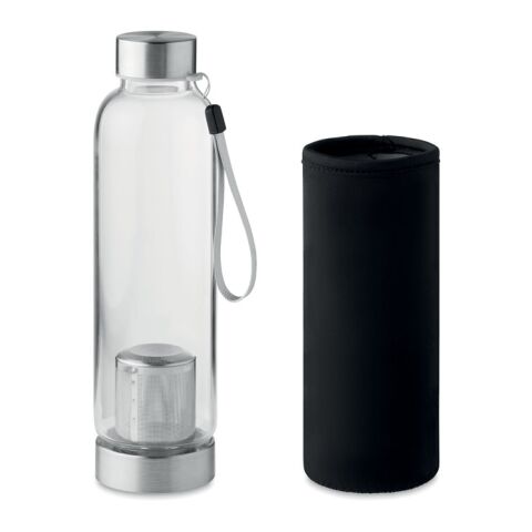 Single wall glass bottle 500ml black | Without Branding | not available | not available | not available
